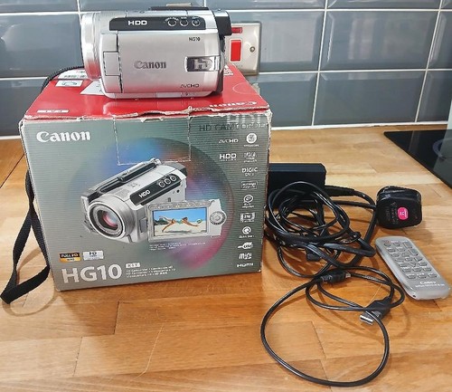 Canon hg10 videocamera alta - hd,