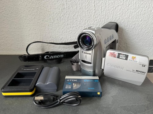 Canon mv590 minidv videocamera - mv590,