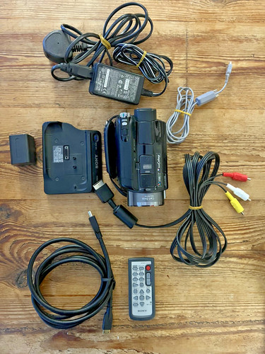Sony hdr sr7e gb - 60,