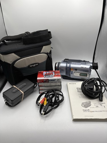 Videocamera sony dcr trv340e - videocamera,