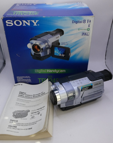 Sony dcr trv245e videocamera - dcr-trv245e,